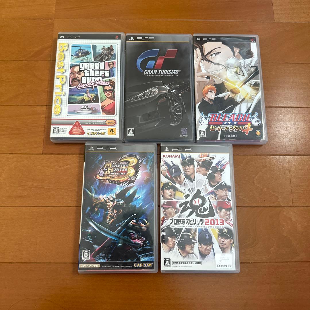 PSPソフト 5種類セット - メルカリ