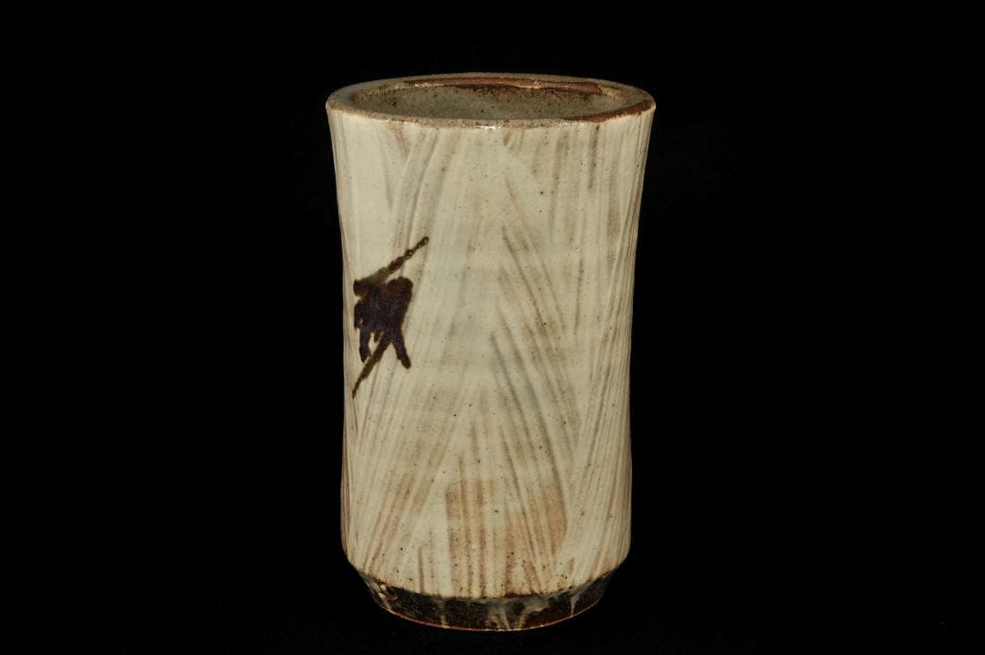 u589 現代作家 杉原祥公 丹波焼燈台 燭台 ローソク立て 骨董