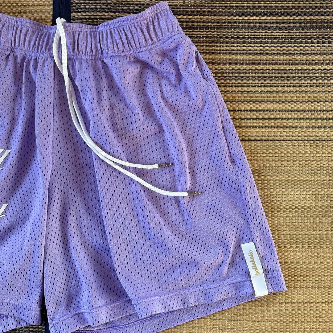 完売品 ボーラホリック TSC 2023 メッシュセットアップ パープル 新古