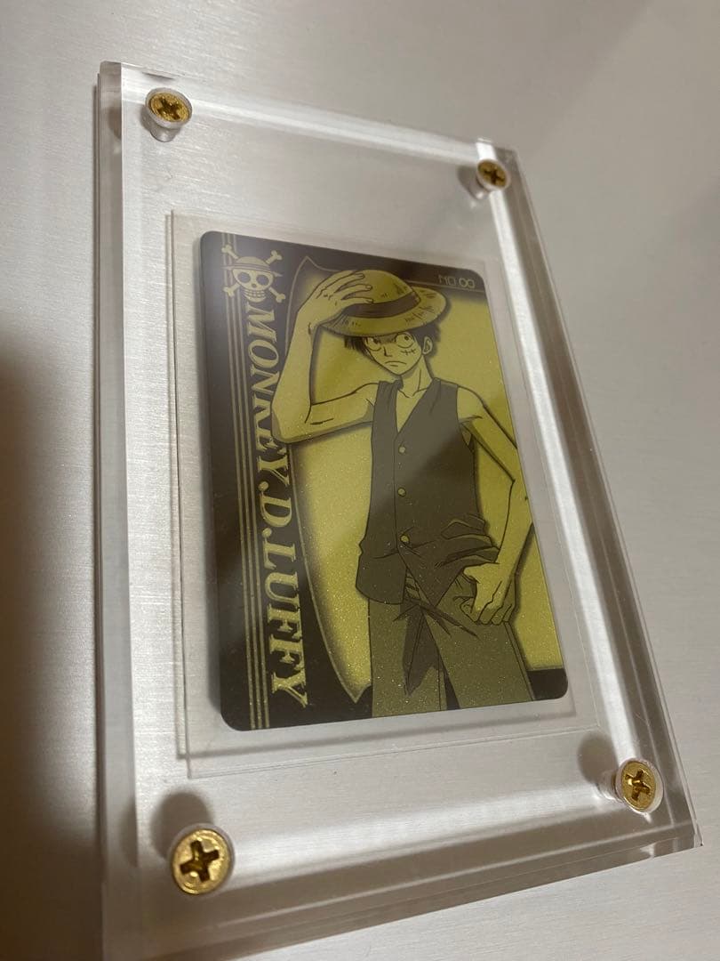 ゴールド　当選品　ワンピース　海賊王　キャラクター　カードゲーム　ルフィ 特価品〕モンキー・D・ルフィ【プロモ】《黄》 ONE PIECE DAY'24版OP07