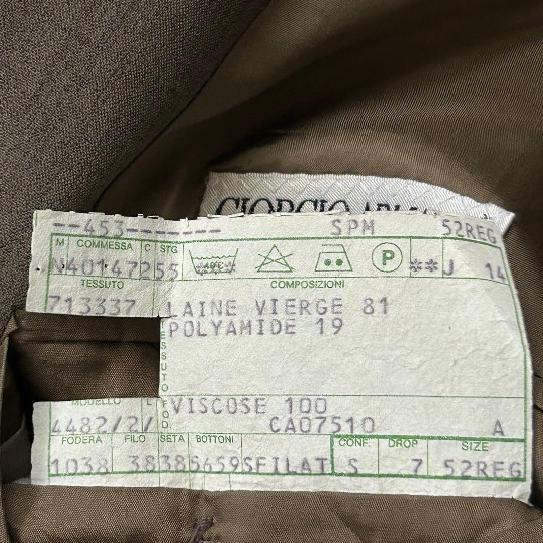 美品 90s ジョルジオ アルマーニ スーツセットアップ ダブル vintage