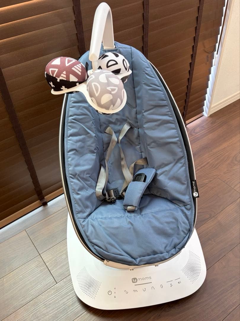 4moms mamaRoo バウンサー グレー 箱付き - メルカリ