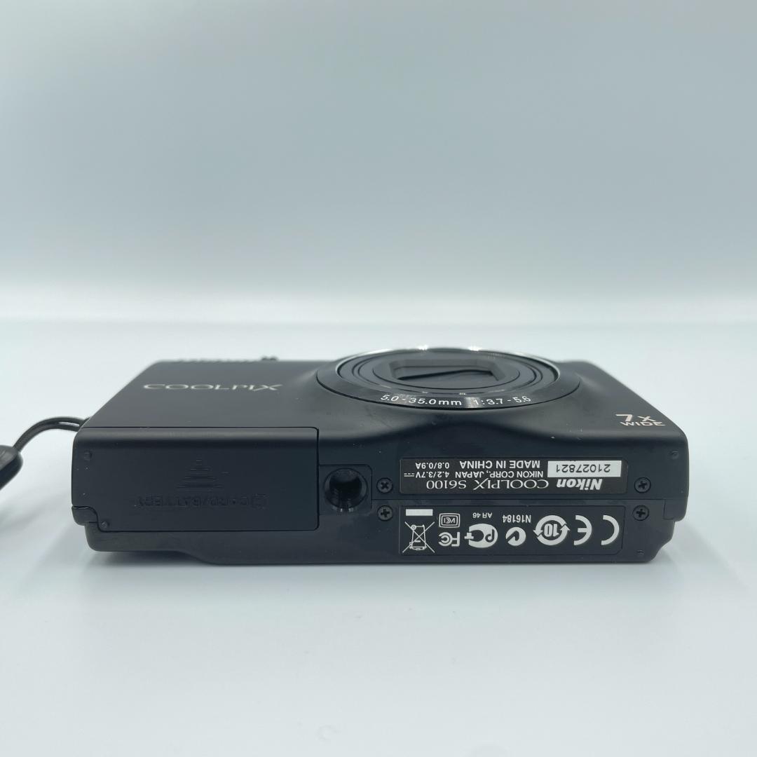 動作品・転送特典無料あり】Nikon coolpix S6100 BLACK - メルカリ