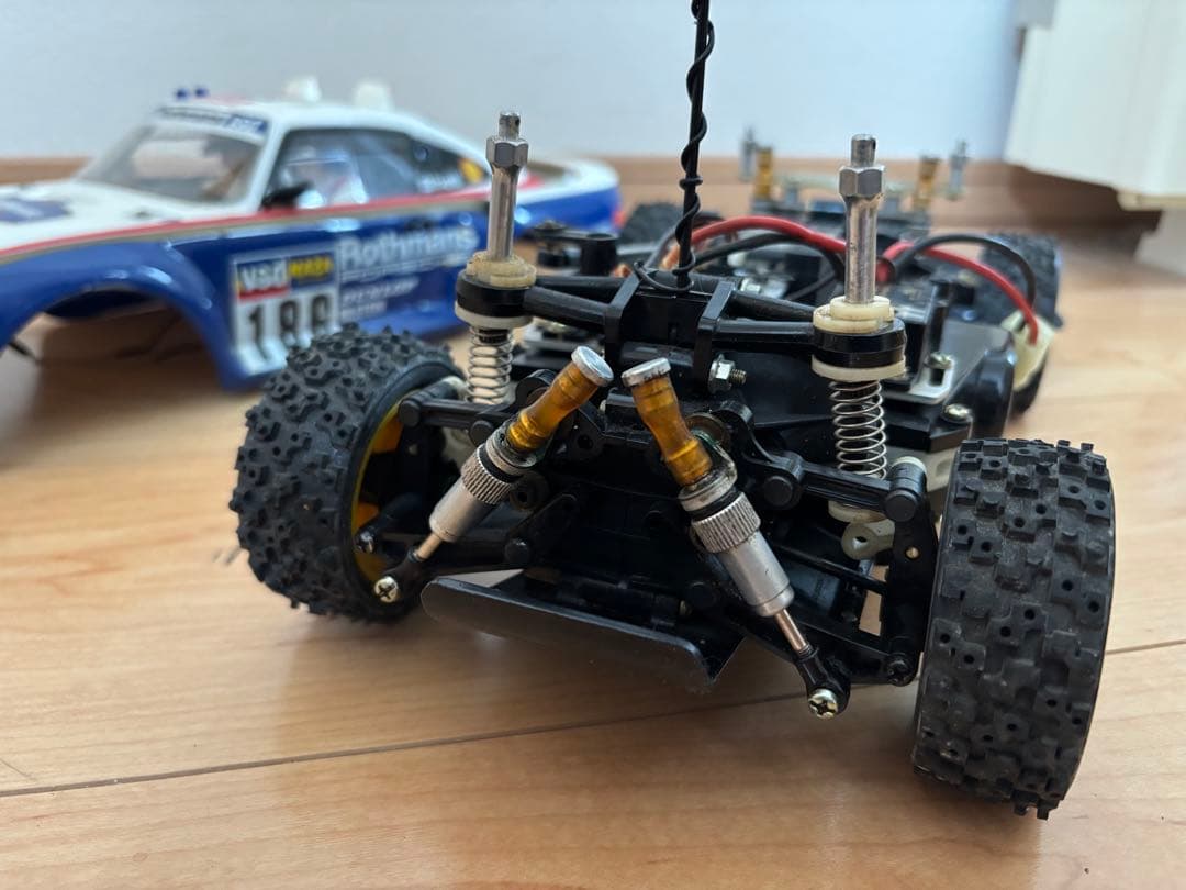 当時物！テクニゴールドモーター付き！】タミヤ 1/12RC ポルシェ959