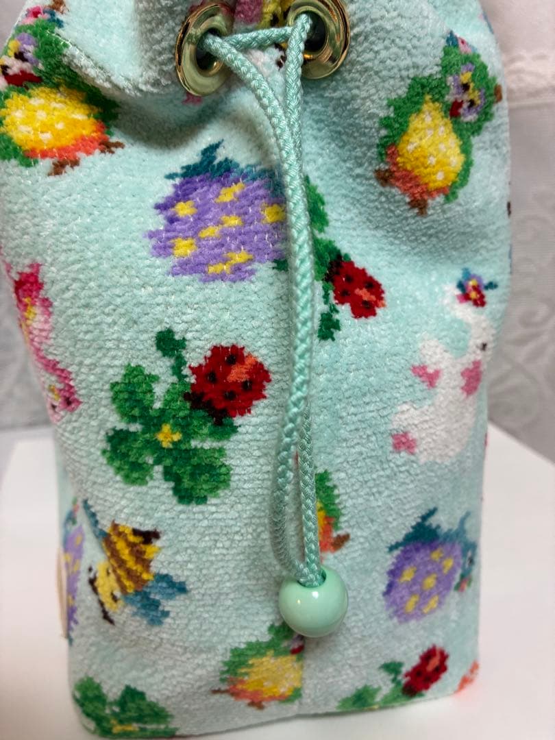 新品未使用 FEILER×神崎恵さん 巾着バッグ ペールグリーン - メルカリ