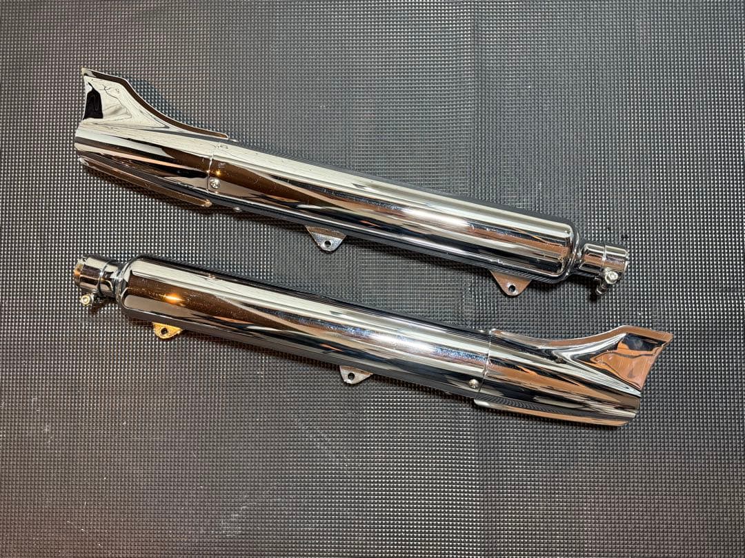 KERKER ハーレー スリップオンサイレンサー フィッシュテール