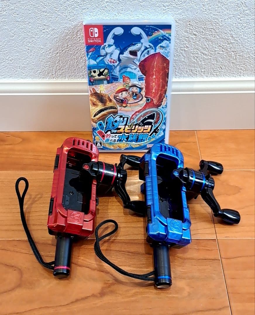 Switch ソフト 釣りスピリッツ 釣って遊べる水族館 サオコン 2個