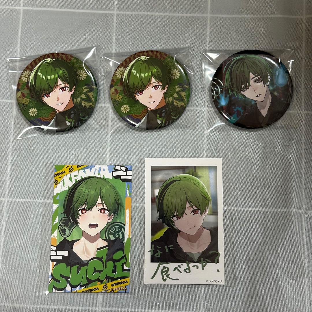 シクフォニ すち 缶バッジ カード まとめ売り - メルカリ