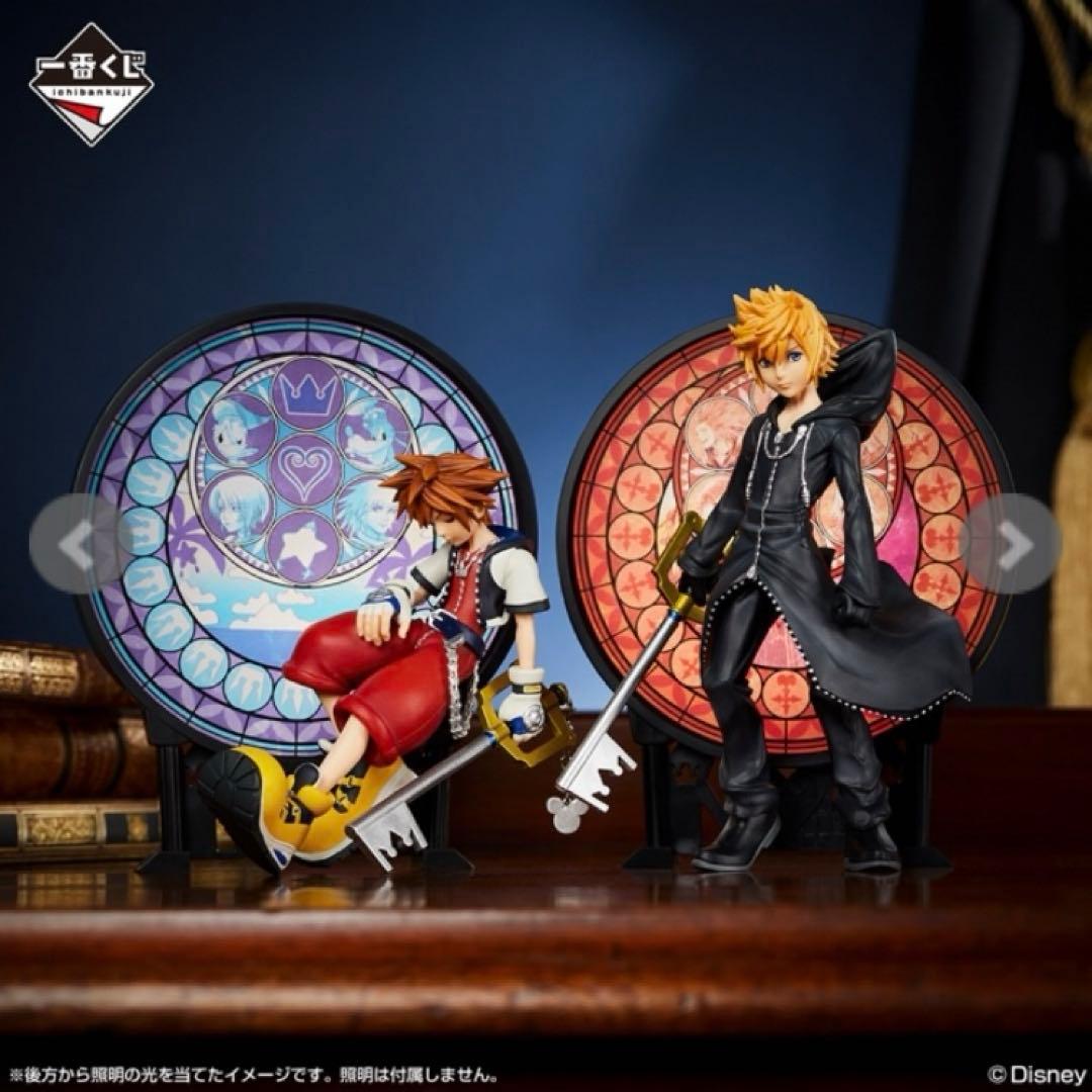 キングダムハーツ一番くじA賞ソララストワン賞ロクサススタチューC賞