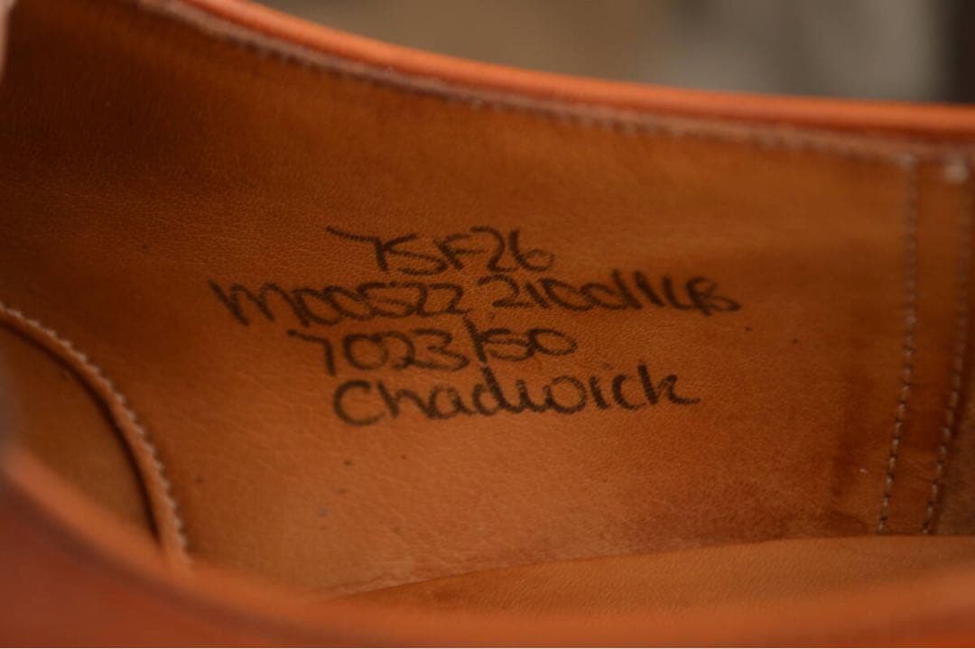 レア】旧チャーチ Church's CHADWICK 75F シューツリー付き - メルカリ