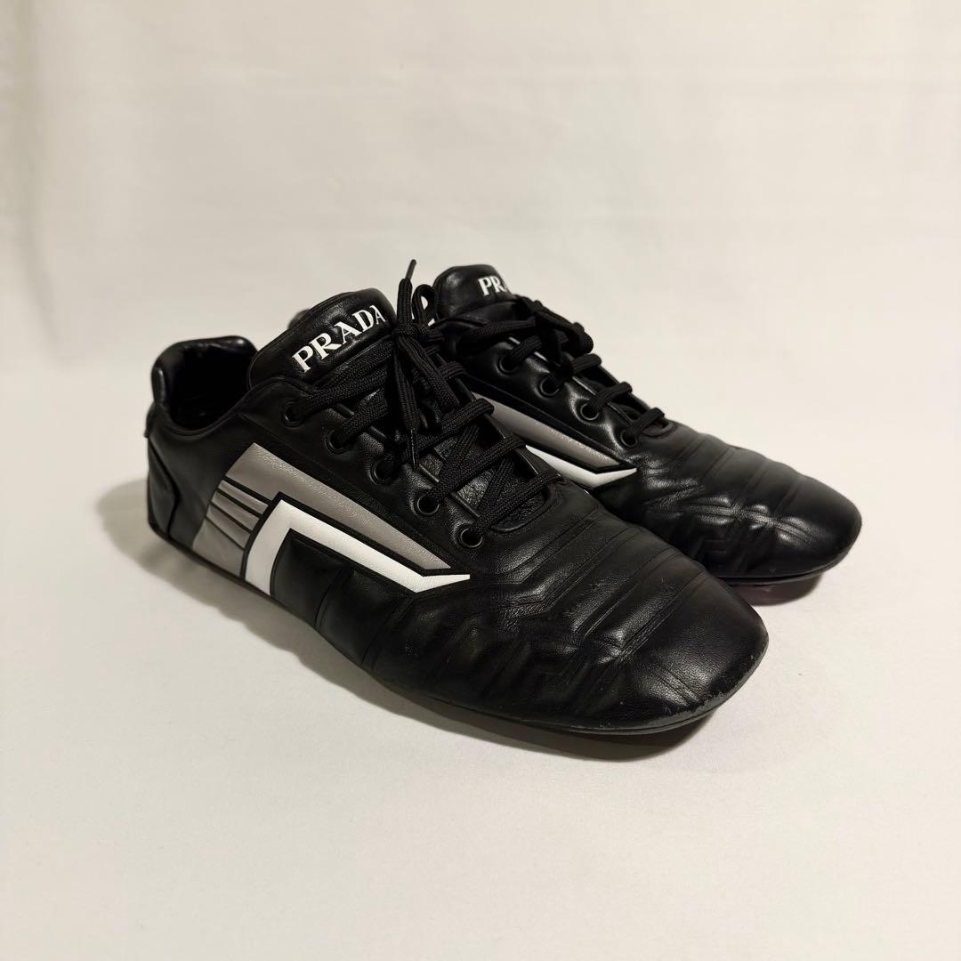 PRADA プラダ ドライビング シューズ 6 1/2 中古・古着通販】PRADA (プラダ) PRADAドライビングシューズ ブラウン