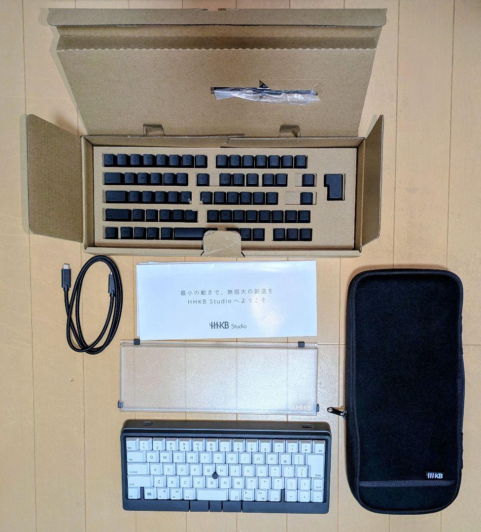 HHKB Studio 日本語配列（ポインティングスティック）キーボードセット Amazon | PFU キーボード HHKB Studio 日本語配列／雪（ポインティング