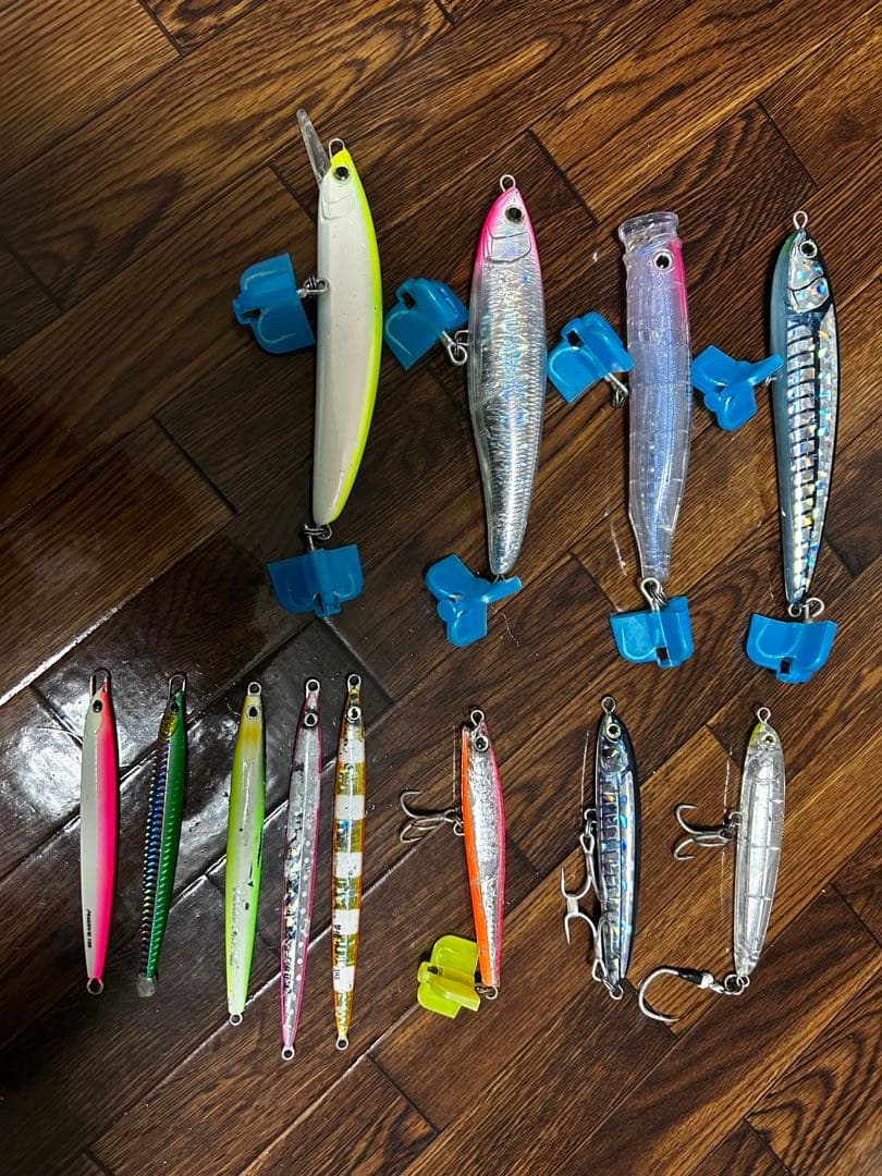 青物ルアー セット ロックショア用 じーじのルアー日記:ロックショア用ルアー（2）ミノー