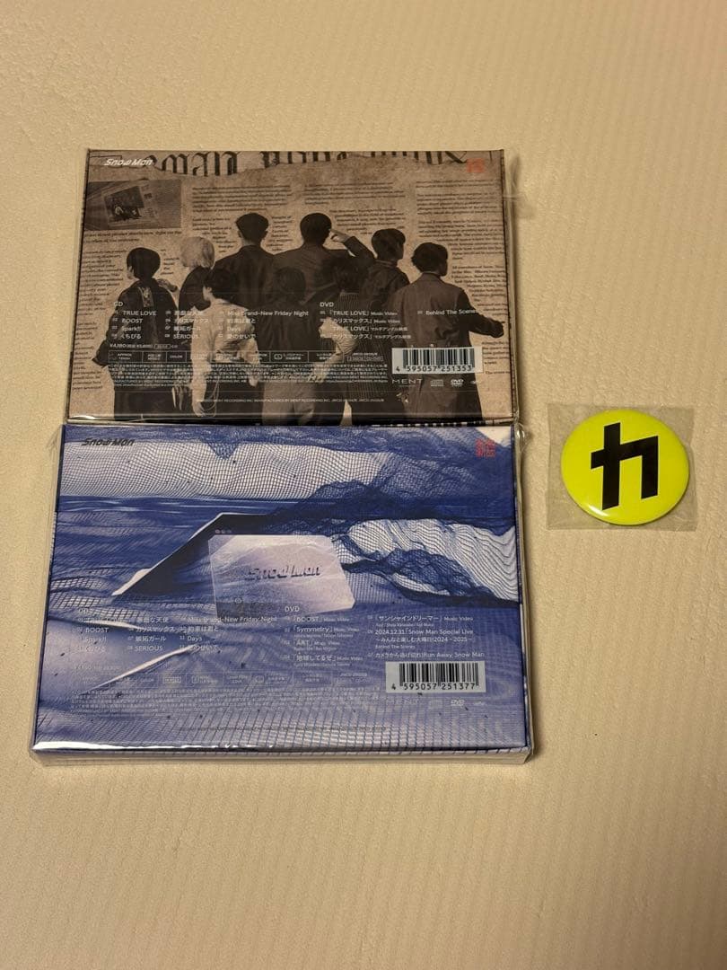 【新品未開封】温故知新/Man初回盤A+B(DVD) バッチ付き