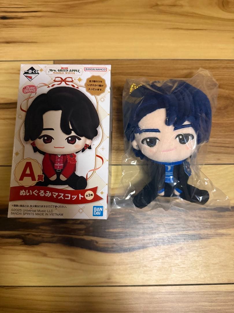 一番くじ ミセス Mrs.GREEN APPLE A賞 ぬいぐるみ 若井滉斗 - メルカリ