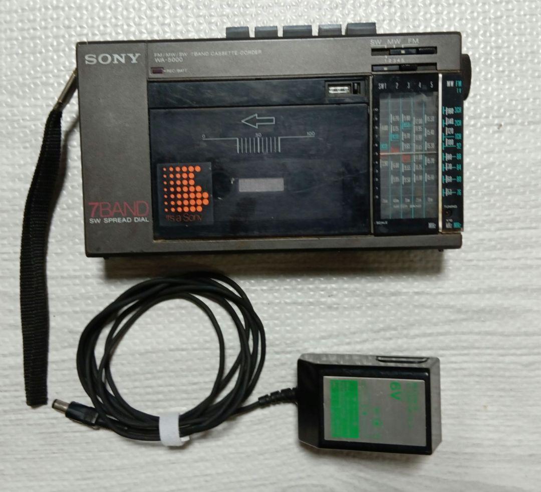 SONY ソニー WA-5000 AC アダプター AC-9 6V 300mA - メルカリ