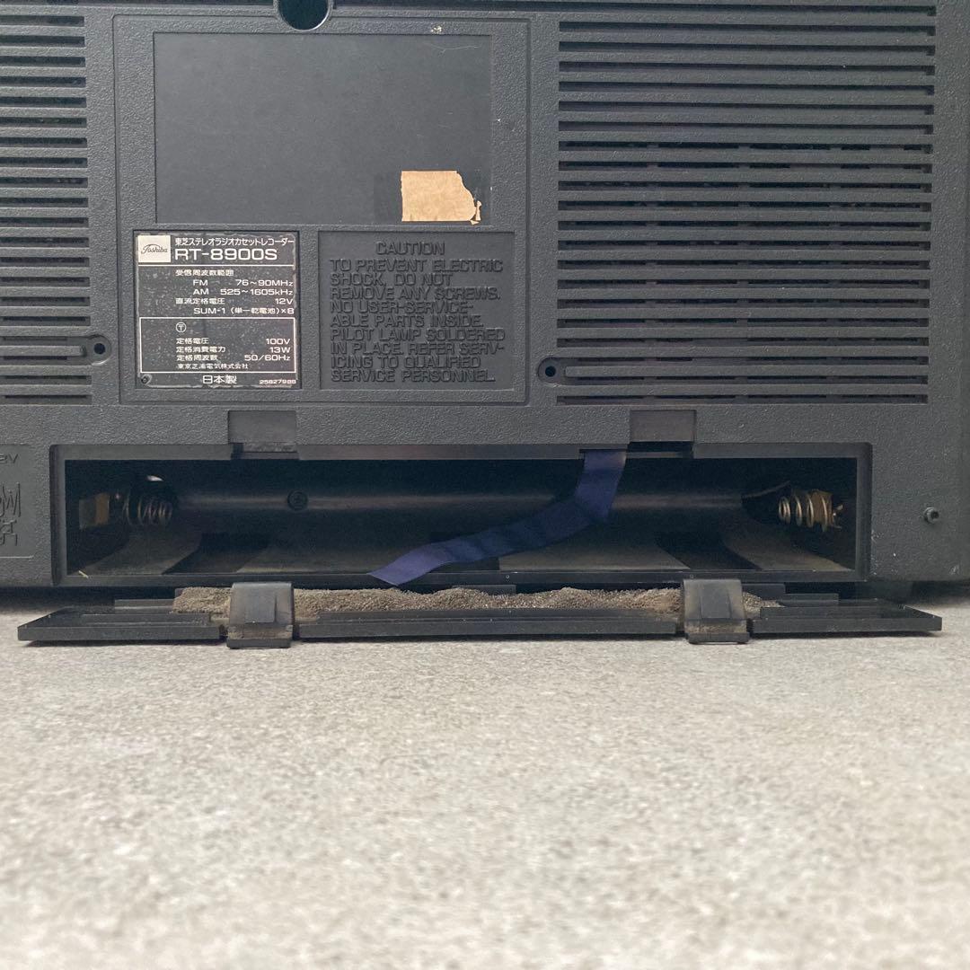 TOSHIBA ラジカセ BOMBAT12 RT-8900S ジャンク - メルカリ