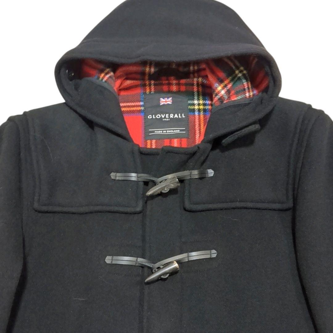 現行タグ✨️英国製✨️Gloverall ロング丈 裏地チェック ダッフル