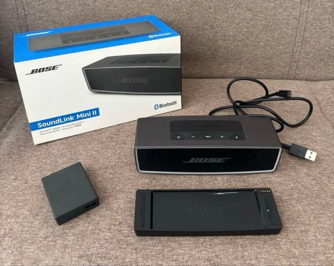 Bose SoundLink Mini II ワイヤレススピーカー動作確認済 レビュー】音の重厚感がハンパない！BOSE SoundLink Mini Bluetooth