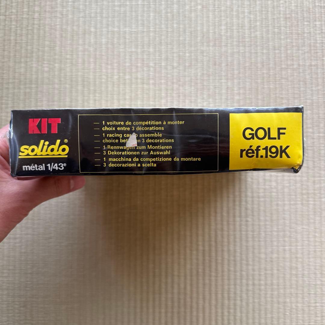 VWゴルフ 1/43メタルキット solido製 未開封 - メルカリ