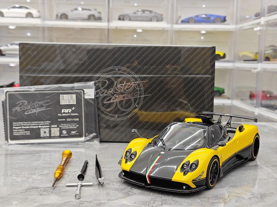 新発売 ！全開閉！Almost Real 1/18 パガーニ ゾンダ ミニカー 楽天市場】Almost Real 1/18 パガーニ ゾンダ F 2005 レッドメタリック