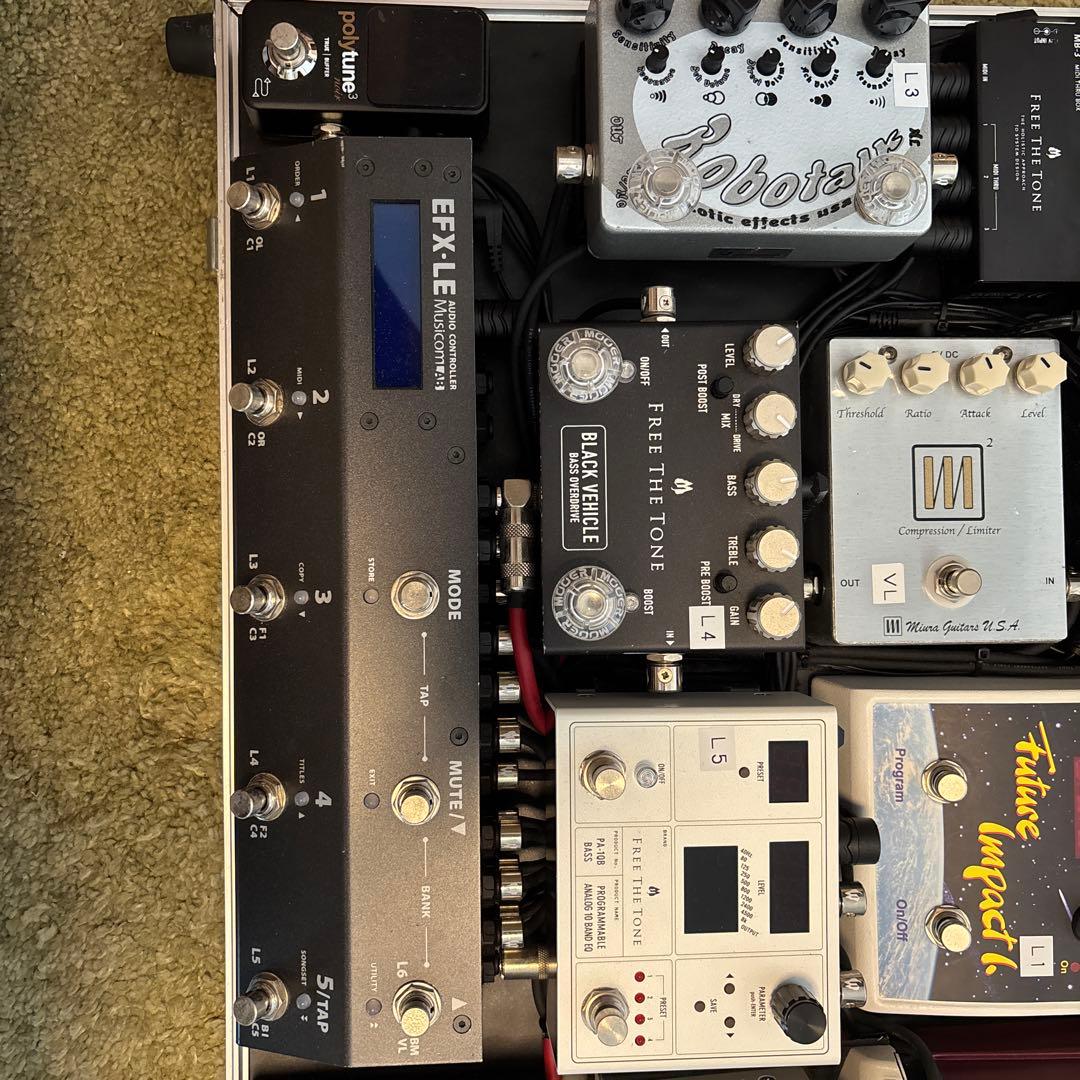 バラ売り可】ベース用エフェクターボード - メルカリ