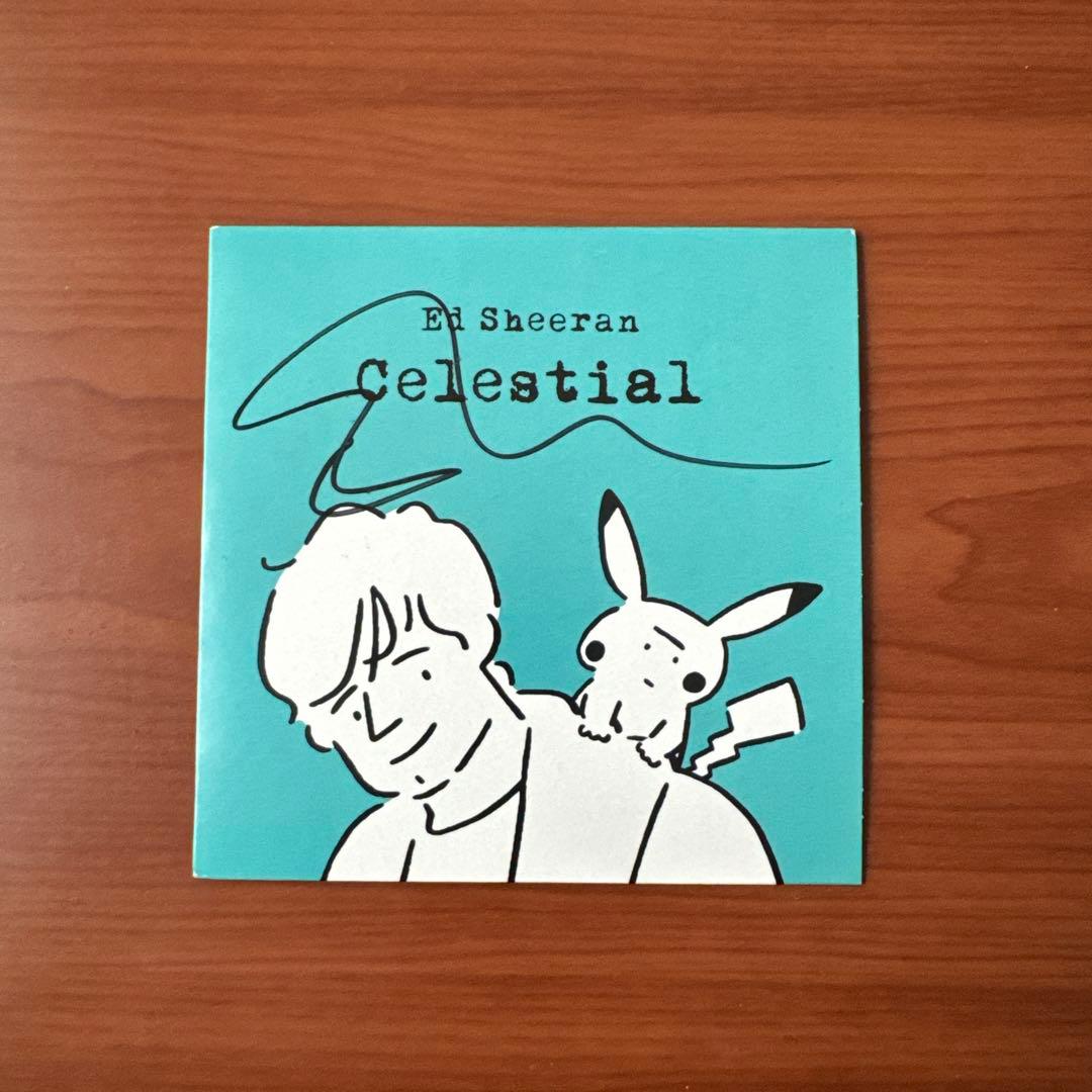エドシーラン　直筆サイン入りCD　Ed Sheeran　ポケモン エドシーラン 直筆サイン入りCD Ed Sheeran ポケモン エドシーラン