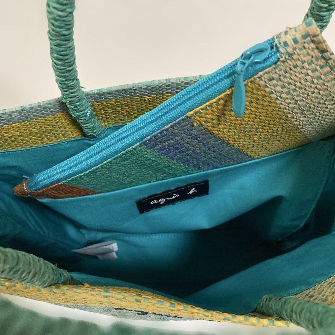 《クローバー》新品未使用アニエスベー　かごバッグ　マダガスカルトートバッグ