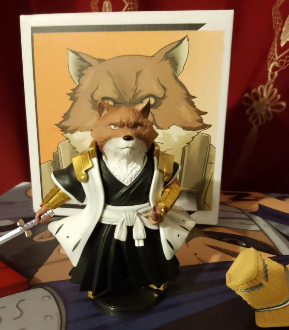 BLEACH 狛村左陣 ガレージキット ガレキ スタチュー①① - メルカリ