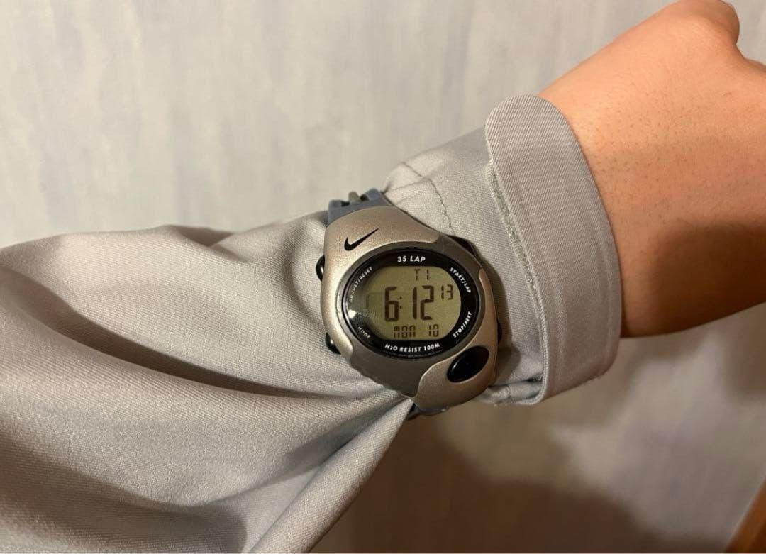 00s NIKE ナイキ 時計 Y2K テック スポーツウォッチ - メルカリ
