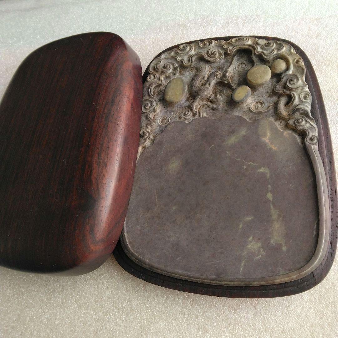 z*n様 硯　すずり✴蓋付き✴書道用具✴箱入り Amazon | EsiFare ミニ硯 書道 書道セット 墨入れ 習字道具 蓋付き