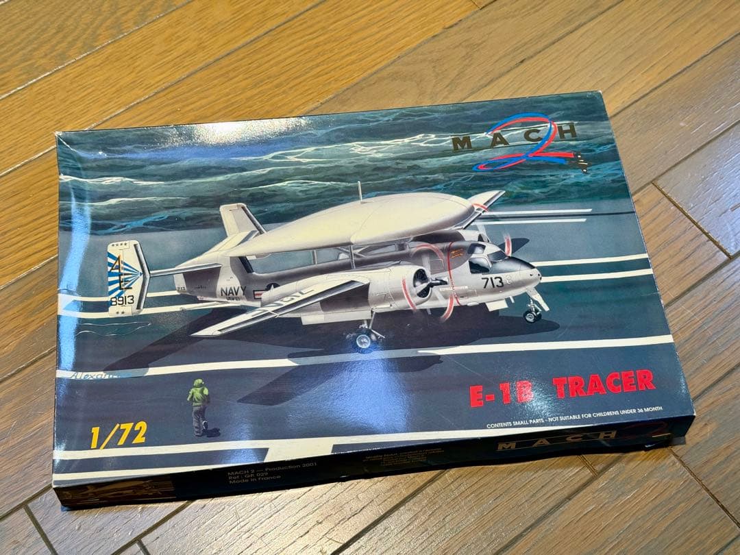 MACH2 1/72 E-1B TRACER マッハ2 トラッカー Mach 2: Grumman E-1B Tracer w/ a little help from Hasegawa 1/72
