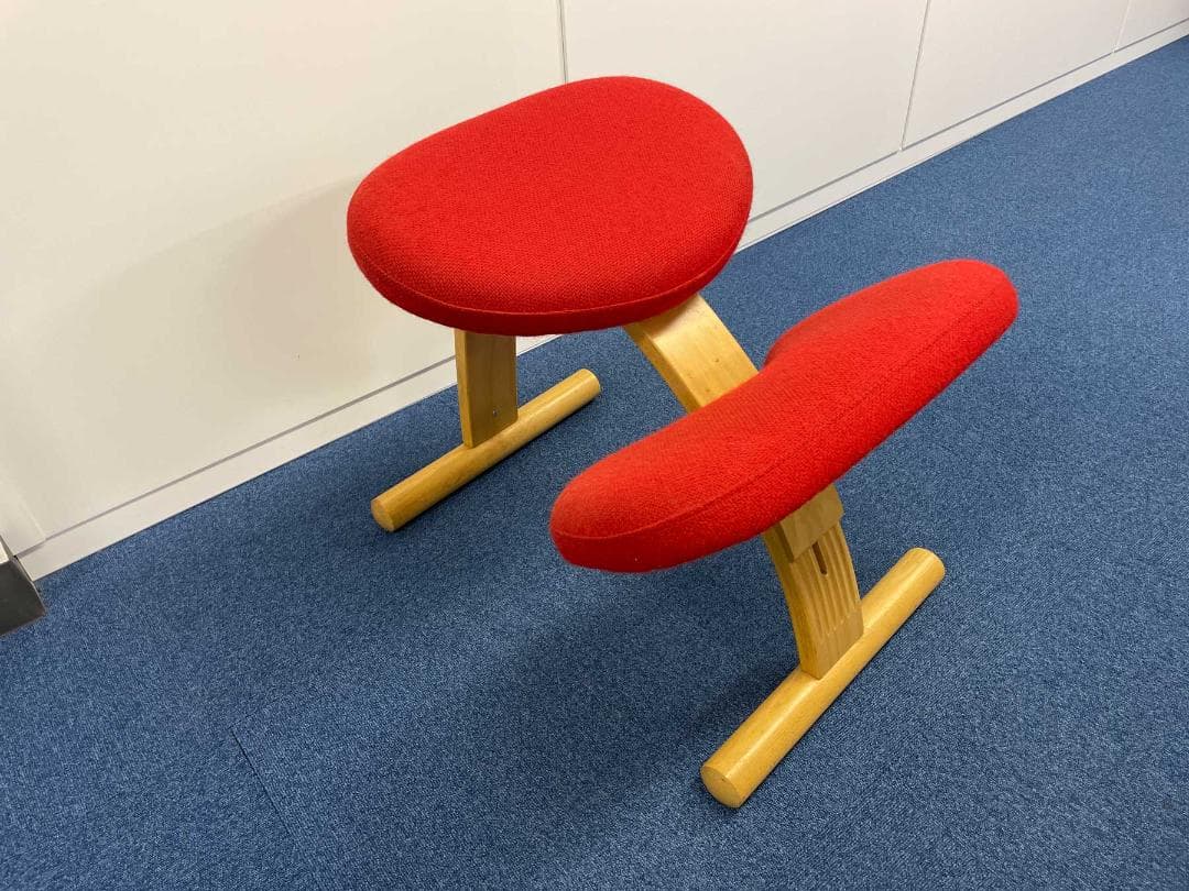 リボ社 バランスチェア Rybo balans EASY イージー 赤 良品 バランスイージー バランスチェア レッド リボ社 Rybo サカモト