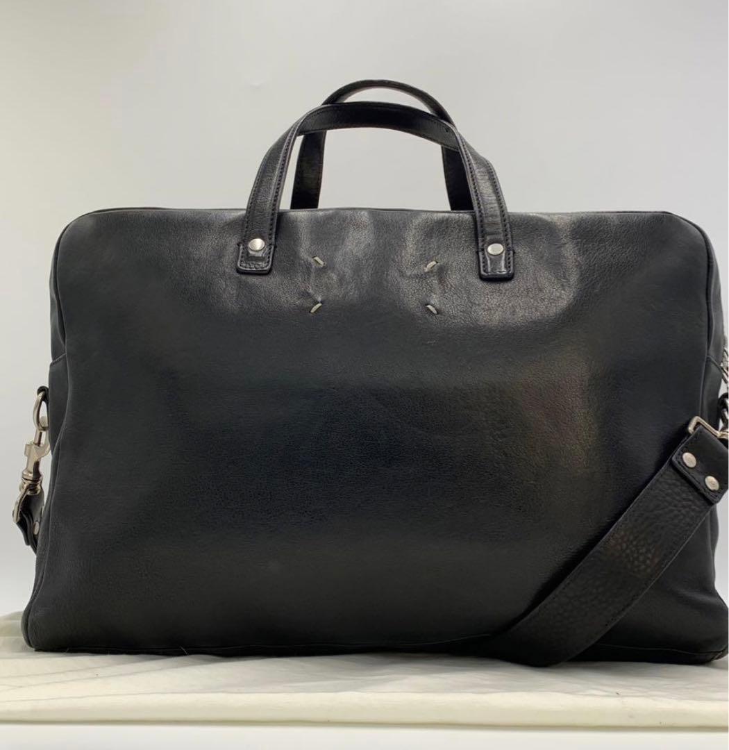 ［2014年製］マルタンマルジェラ　セーラーバッグ　4ステッチ　レザー バッグ Maison Margiela（旧Maison Martin Margiela） - ［2014年製］マルタン