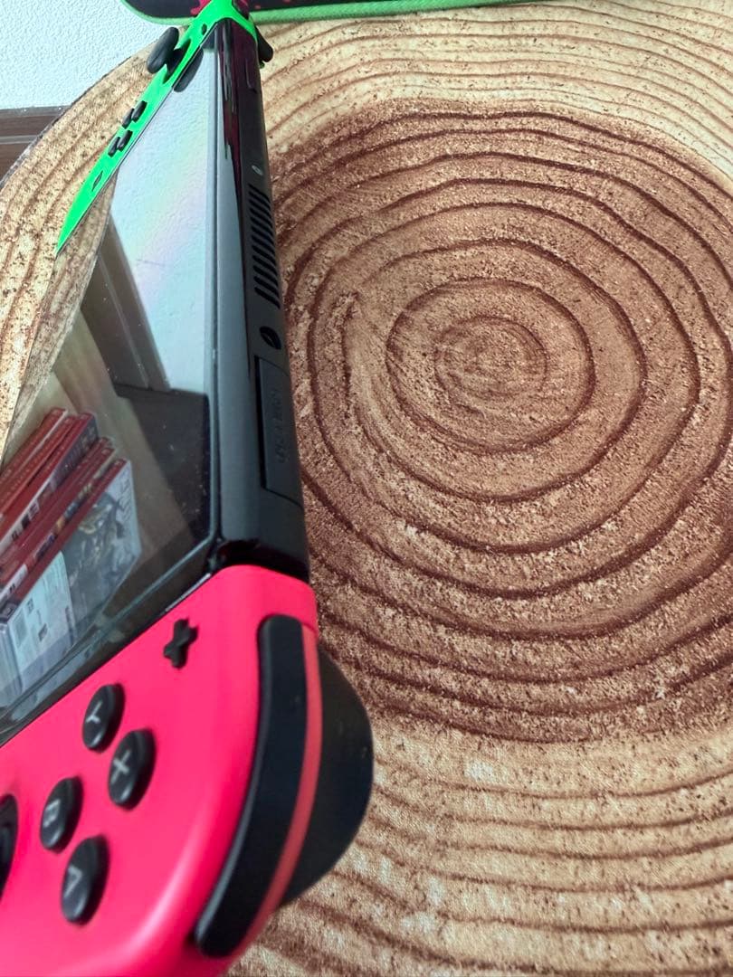 任天堂スイッチ Switch本体有機EL GRN/PNK箱無し - メルカリ