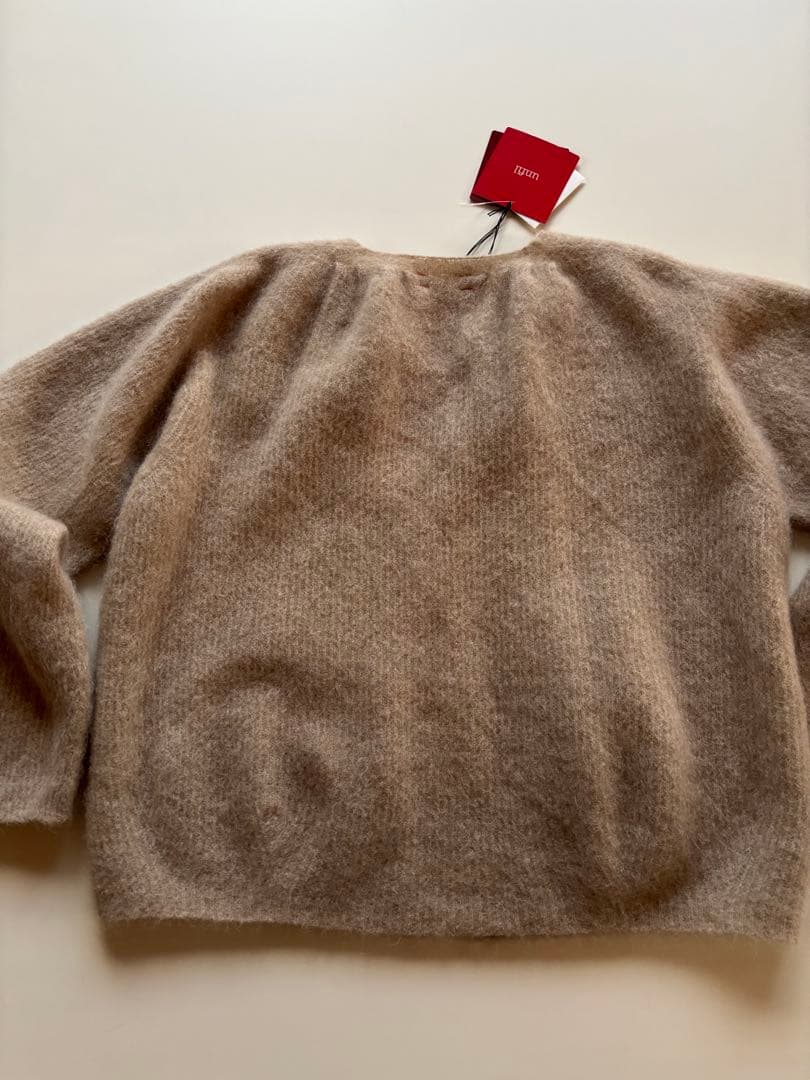 新品lunfil Bshop モヘヤショートカーディガン - トップスオンライン