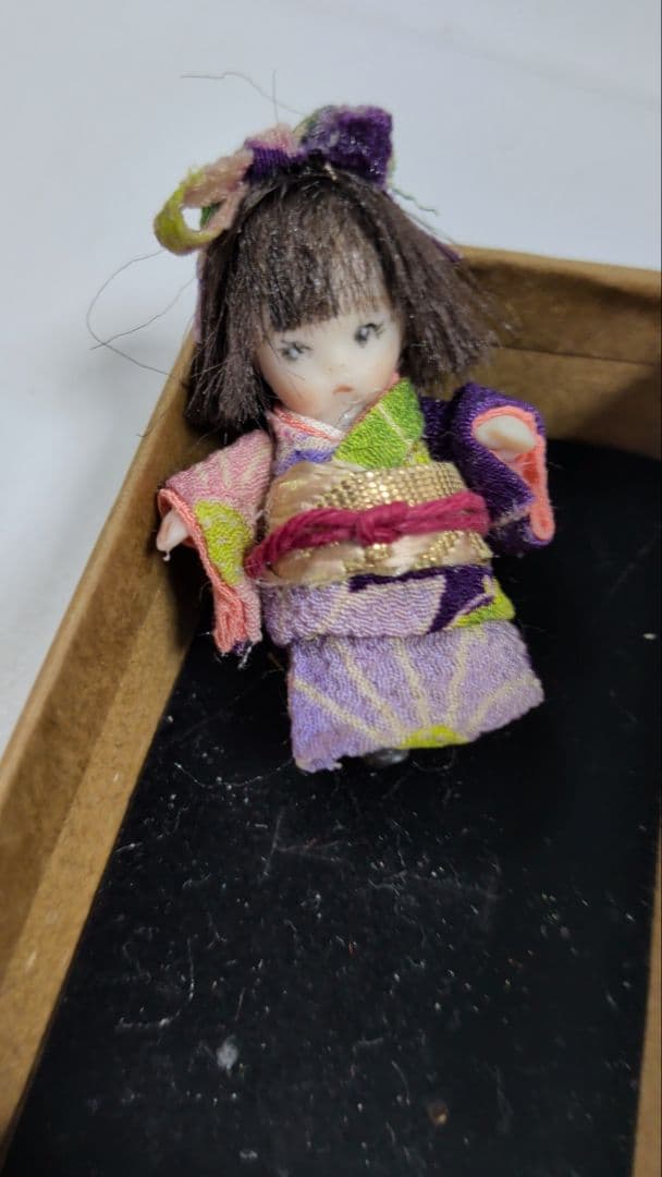 ちびくま工房 パティちゃん 古布を着る 4.5センチ - karlan-architects.com