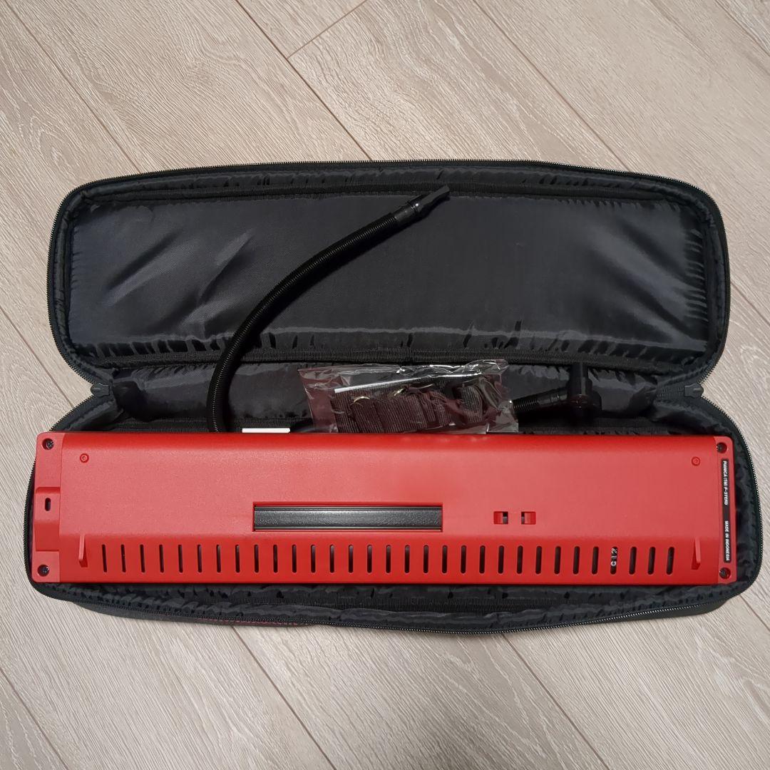 生産完了品 希少 美品【YAMAHA ピアニカ P-37E レッド】 - メルカリ