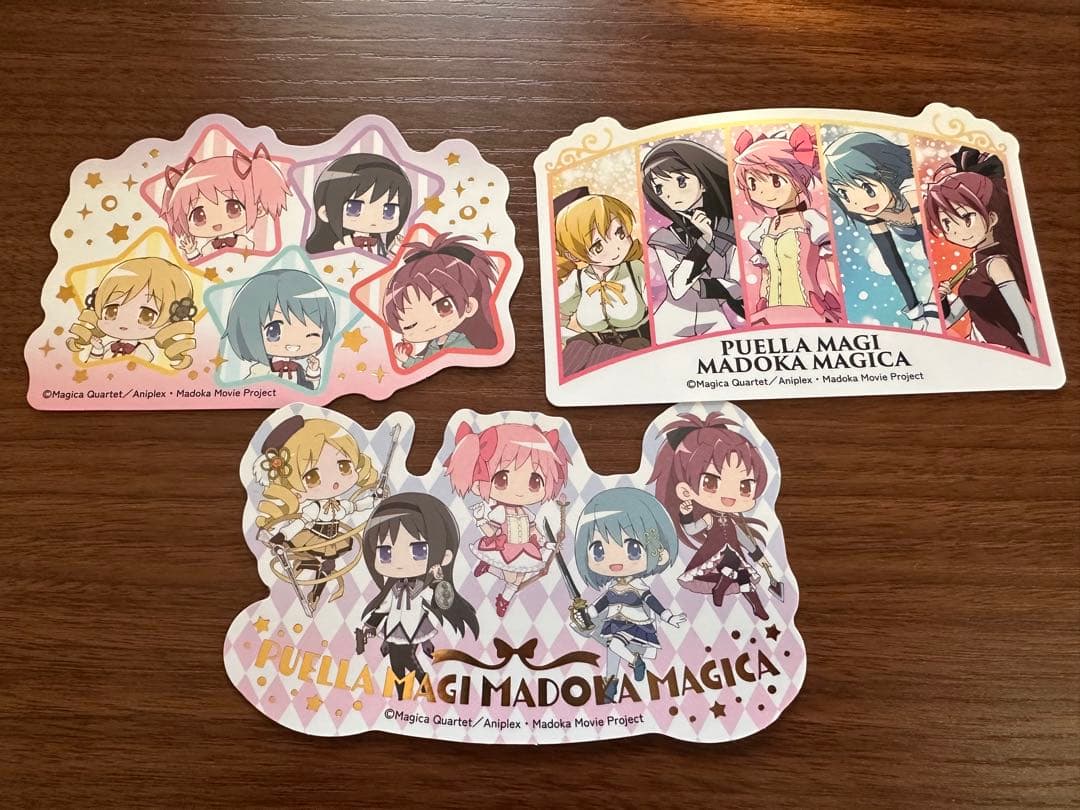 魔法少女まどかマギカ まどマギ ダイソー ダイカットステッカー