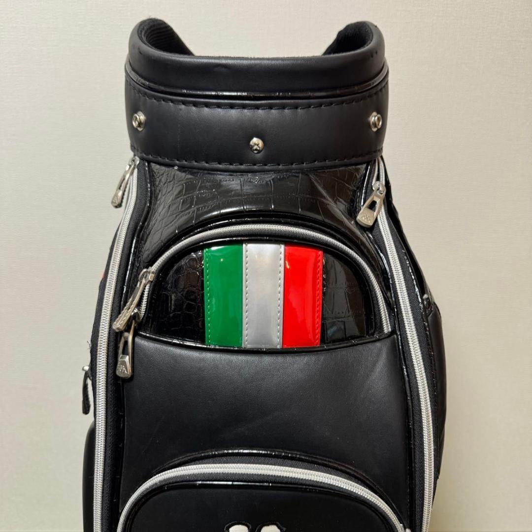 Kappa カッパ キャディバッグ ゴルフバッグ イタリア 3点式 革製