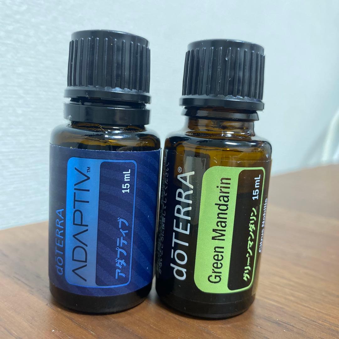doTERRA アダプティブ&グリーンマンダリン15mL セット - メルカリ