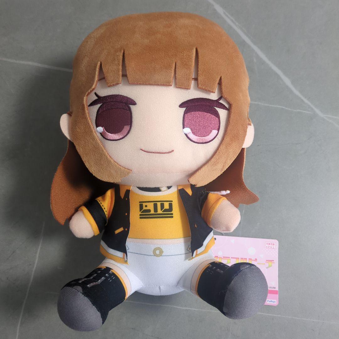 えと】カラフルピーチ おおきなBIGぬいぐるみ - メルカリ