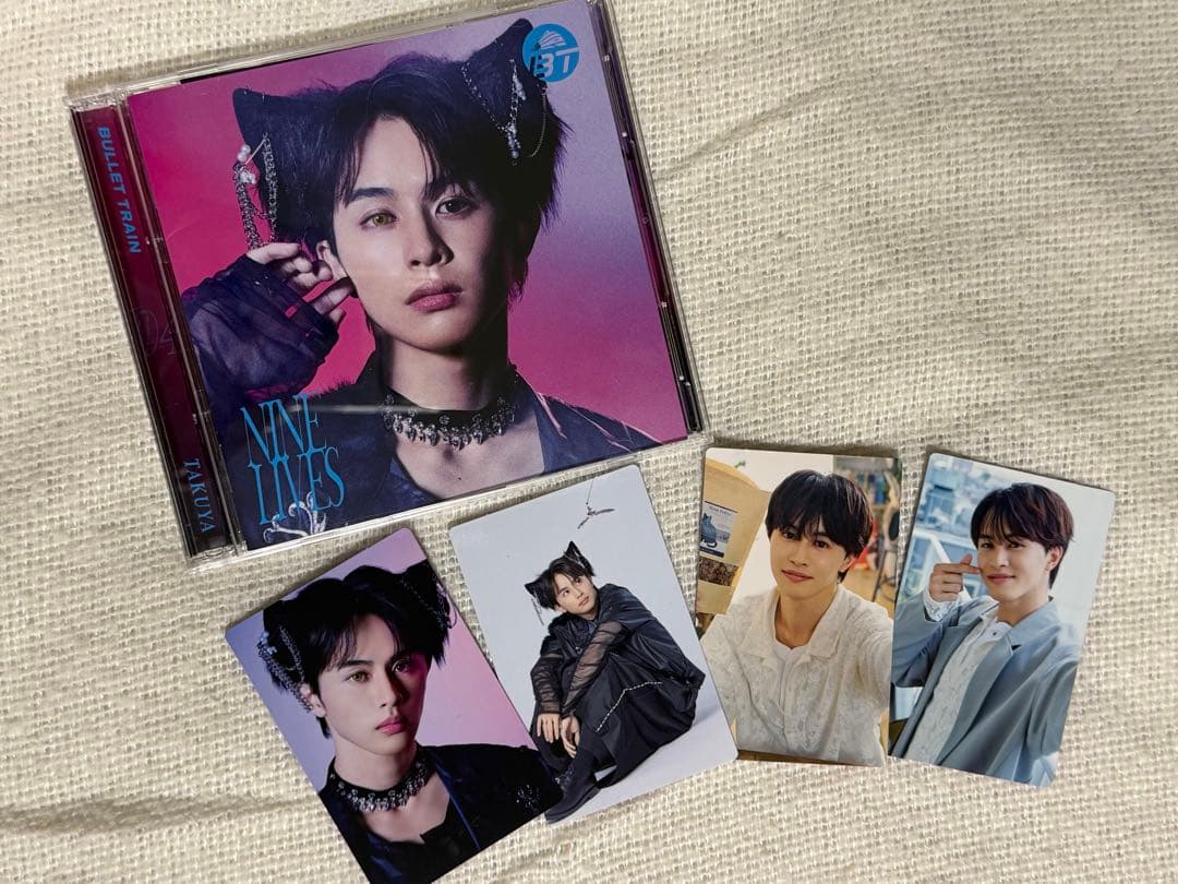 超特急 NINE LIVES タクヤ トレカセット ＋ CD - メルカリ