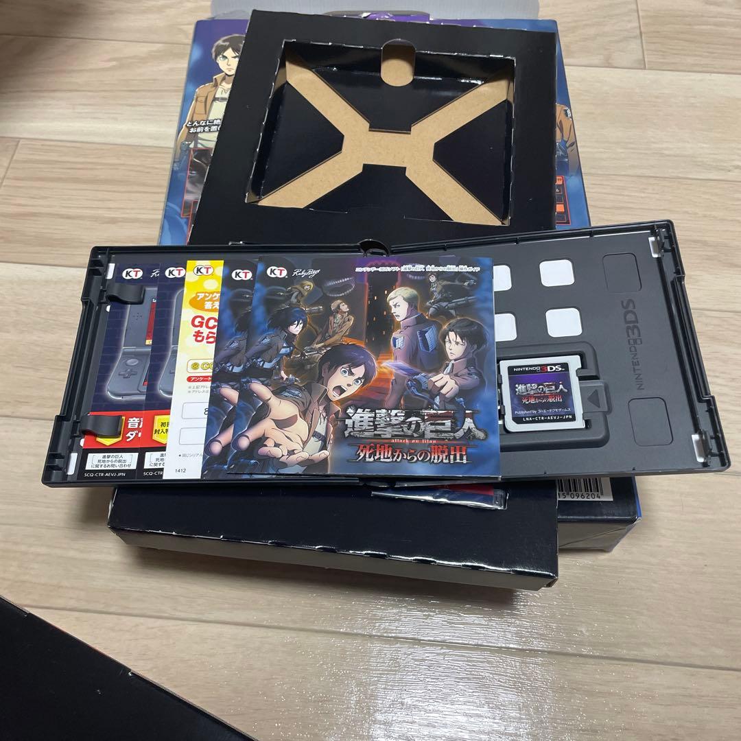 ★特典未使用未開封 美品 希少品★ 進撃の巨人 死地からの脱出 トレジャーBOX