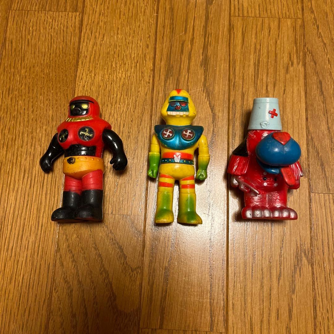 【昭和ソフビ 】ロボコン ロボワル/ロボガキ/ロボイヌ 昭和ソフビ 】ロボコン ロボワル/ロボガキ/ロボイヌ