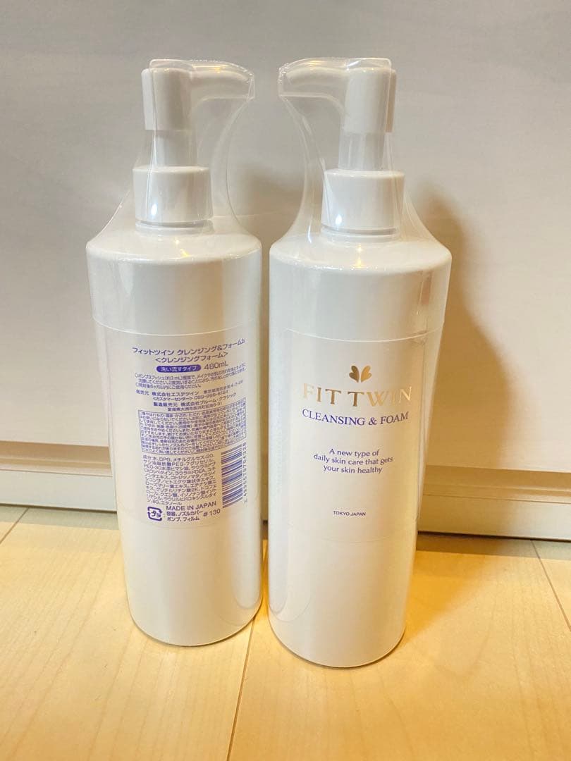 フィットツイン クレンジング＆フォーム 徳用2本 エステツイン