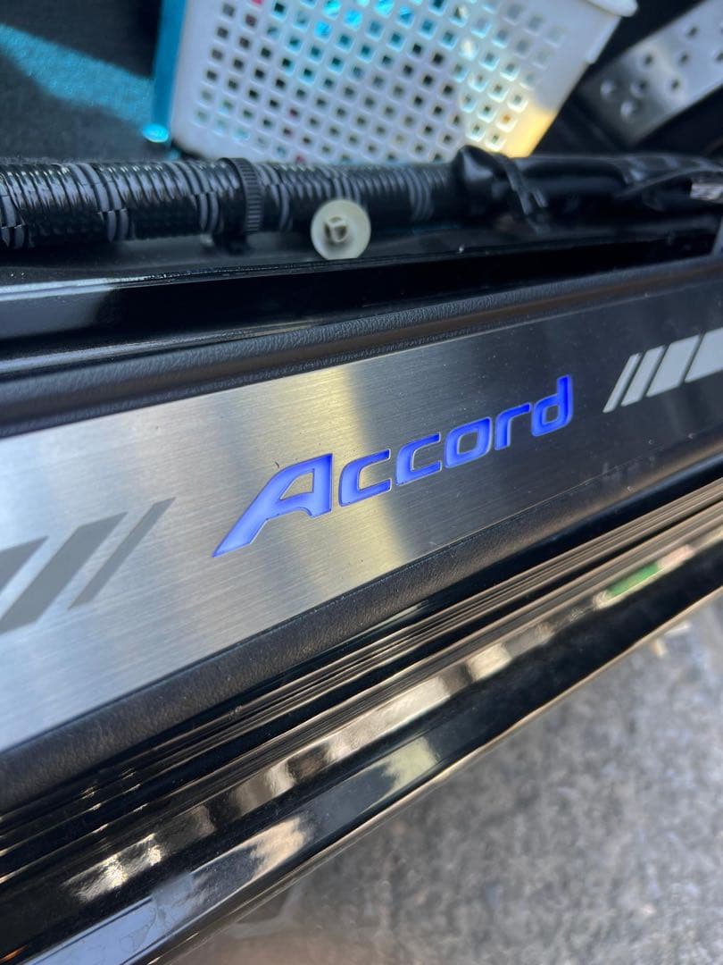 ホンダアコードツアラーCW2純正オプション スカッフプレートキッキング