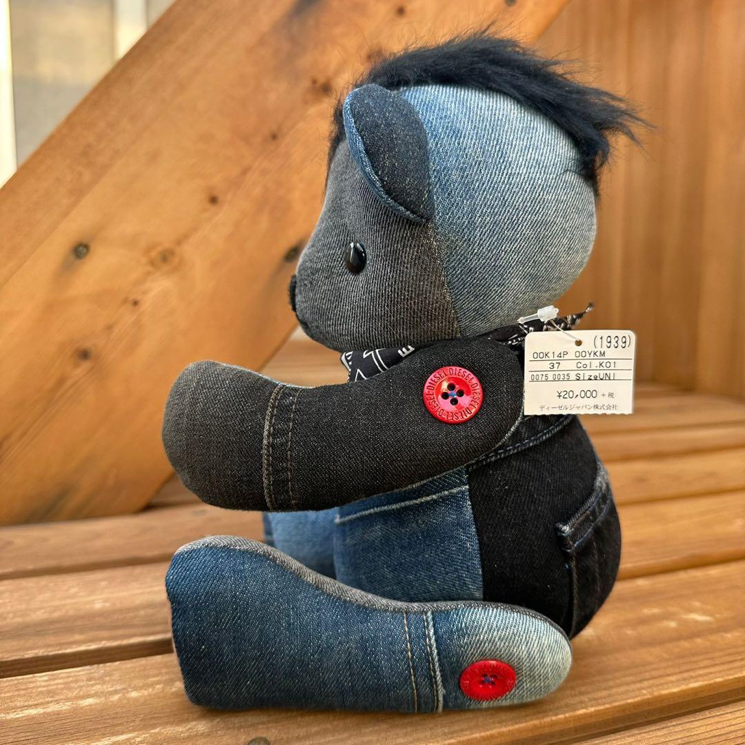 DIESEL 30周年記念 日本限定 100体限定 デニム再構築 テディベア