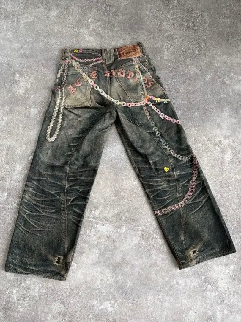 acne studios ルーズフィットジーンズ - 1981M 46 - メルカリ