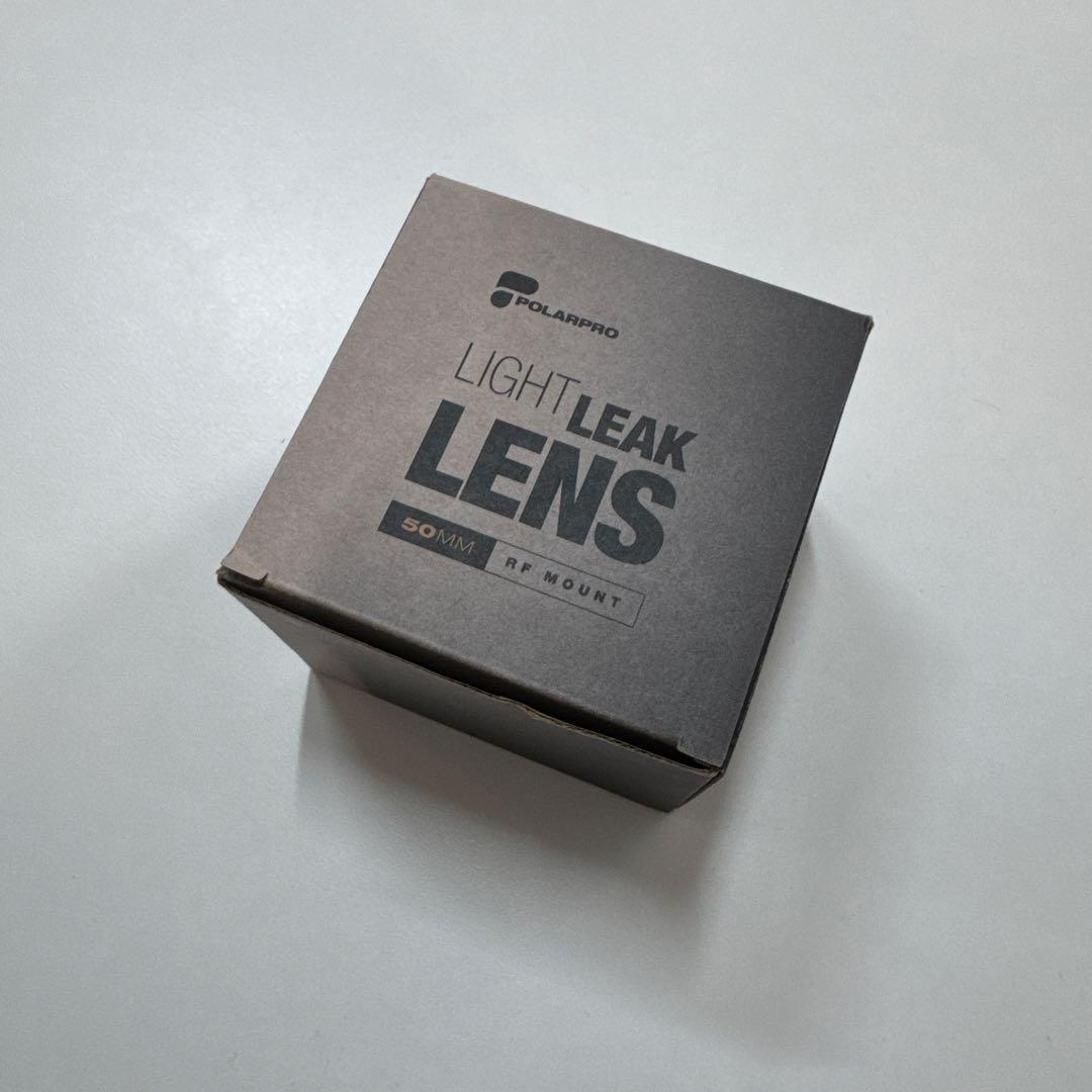 POLARPRO LIGHT LEAK LENS 50mm RFマウント LightLeak Lens - Adjustable Light Leaks with a Nostalgic Feel